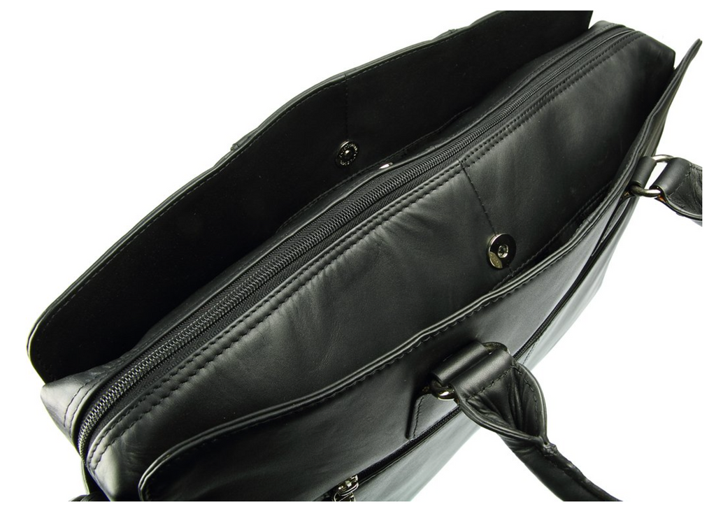 Visconti WOMEN'S BRIEFCASE Black - (Large size)