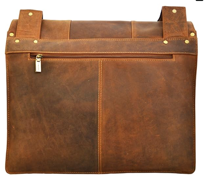 Visconti Leather Bag HUNTER Tan - Shoulder Bag (Large size)