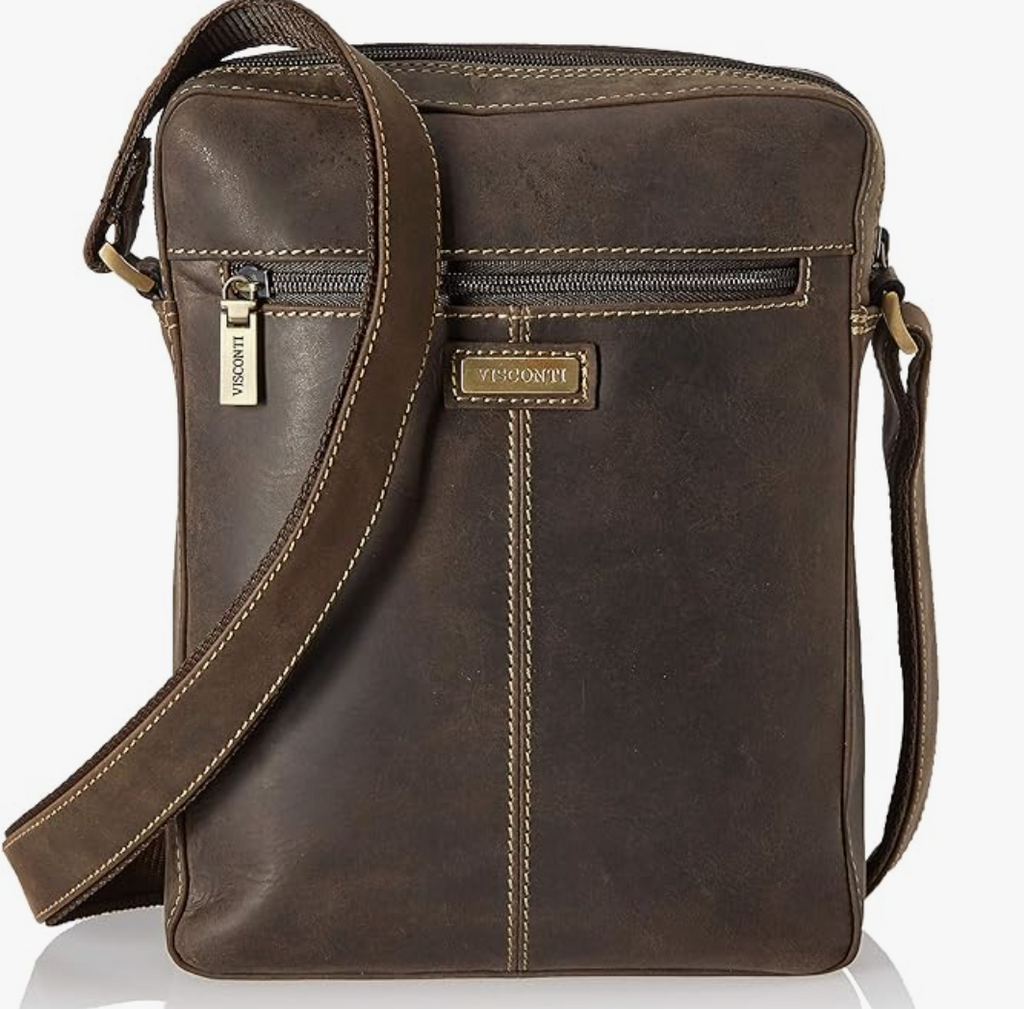 Visconti CROSS BODY Brown - (Medium size)