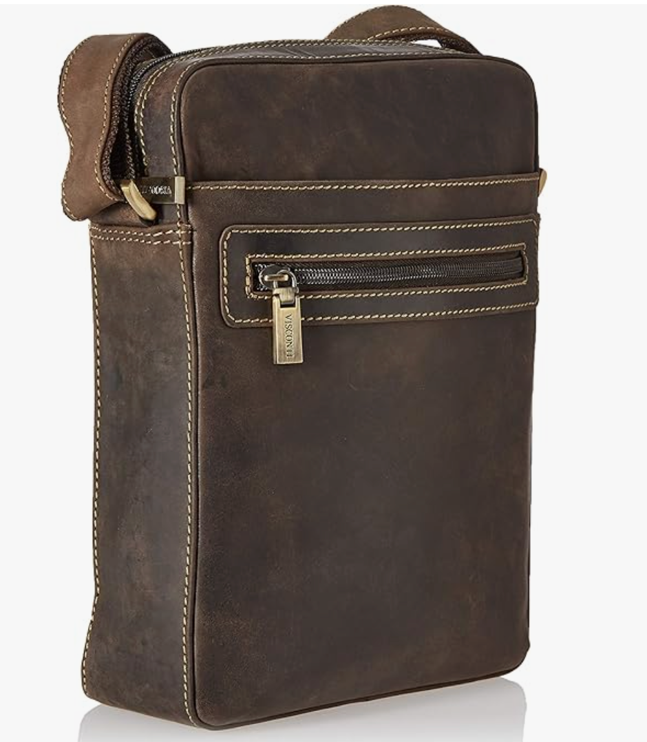 Visconti CROSS BODY Brown - (Medium size)