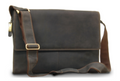 Visconti Leather Bag ACTO Brown - Messenger Bag (Large size)