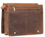 Visconti Leather Bag HARVARD Tan - Shoulder Bag (Large size)
