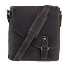 Visconti Leather Bag ASPIN Brown - Shoulder Bag (Medium Size)