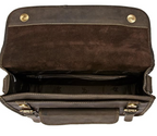 Visconti Leather Bag Brown - Shoulder Bag (Medium size)