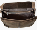 Visconti Leather Bag Brown - Shoulder Bag (Large size)