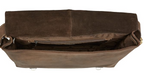 Visconti Leather Bag WESLEY Brown - Shoulder Bag (Large size)