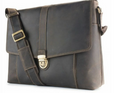 Visconti Leather Bag Brown - (Large size)