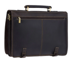 Visconti Leather Bag HULK Brown - Shoulder Bag (XLarge size)