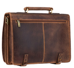 Visconti Leather Bag HULK Tan - Shoulder Bag (Large Size)