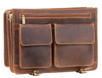 Visconti Leather Bag HULK Tan - Shoulder Bag (Large Size)
