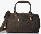 Visconti Leather Bag TRAVEL BAG Brown - (Large size)
