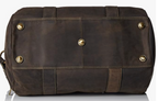Visconti Leather Bag TRAVEL BAG Brown - (Large size)