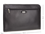 Visconti LAPTOP ETUI Black - (Medium size)