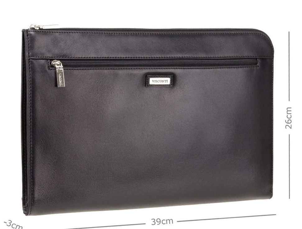 Visconti LAPTOP ETUI Black - (Medium size)