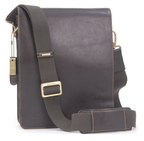 Visconti Leather Bag LEO Mocha - Shoulder Bag (Medium size)