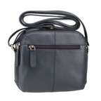 Visconti Leather Bag HOLLY Navy - Shoulder Bag (Small size)