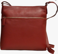 Visconti Leather Bag MICHELLE Red - Shoulder Bag (Small size)