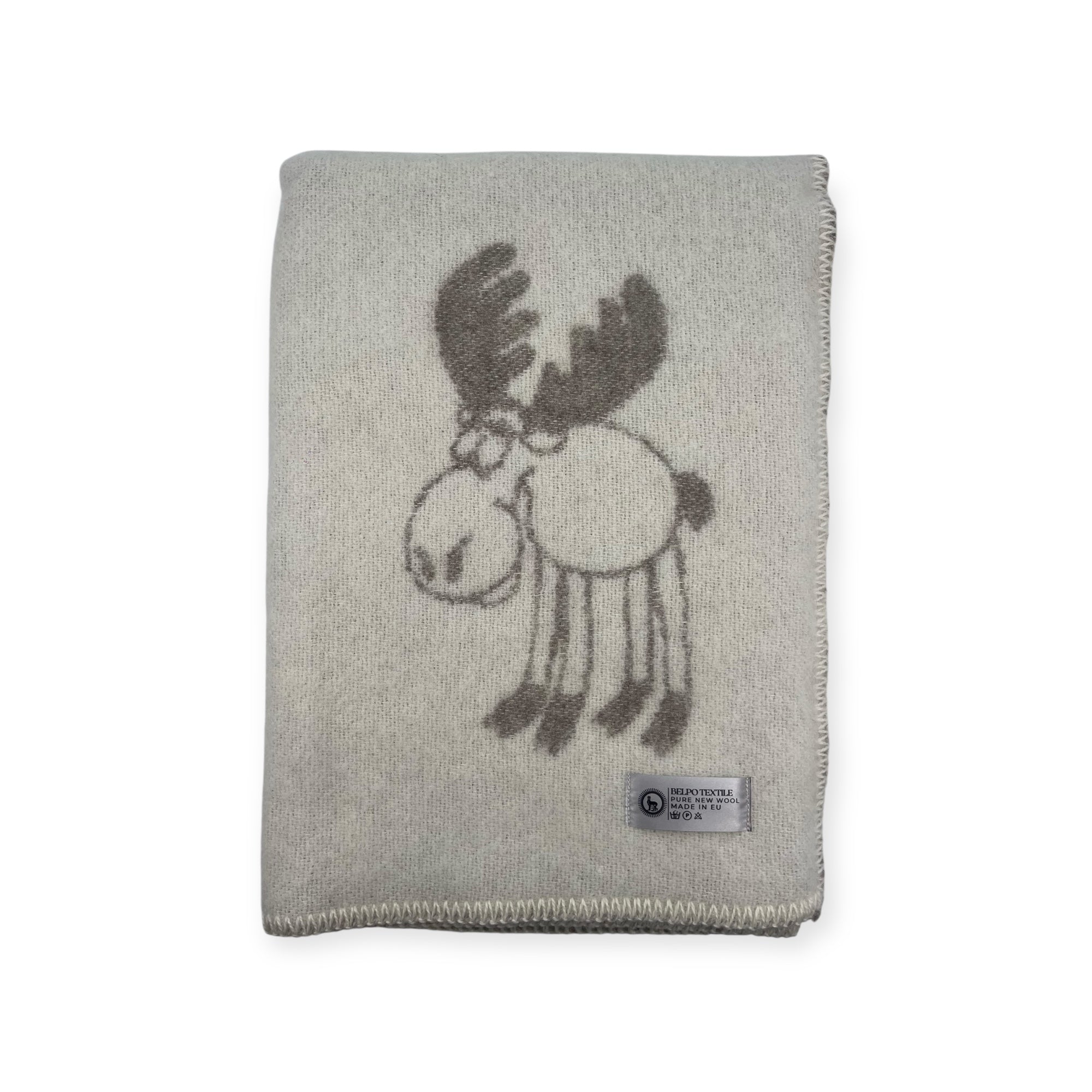 Child Plaid - MOOSE - 2 sided - 90% Wool / 10% Cotton