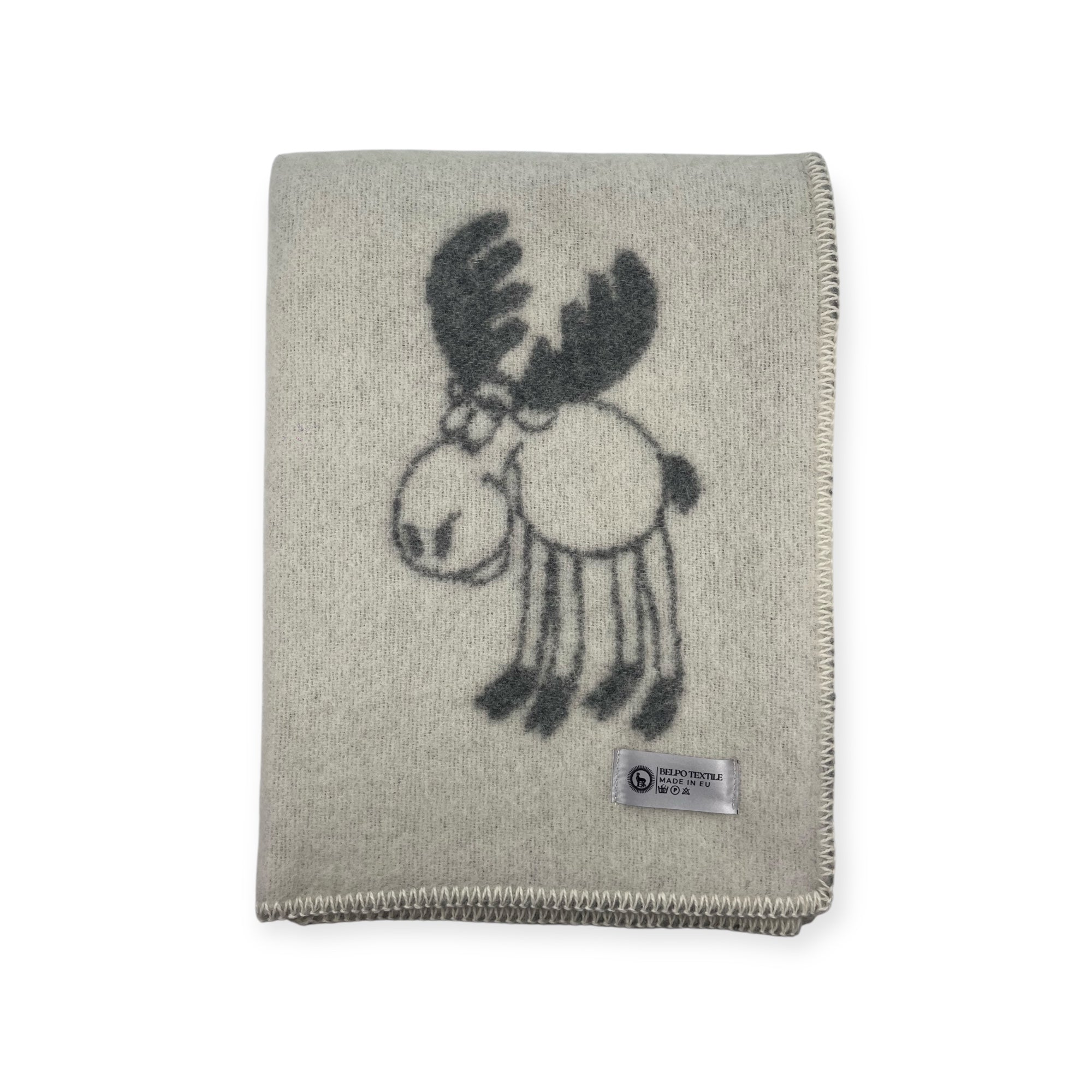 Child Plaid - MOOSE - 2 sided - 90% Wool / 10% Cotton