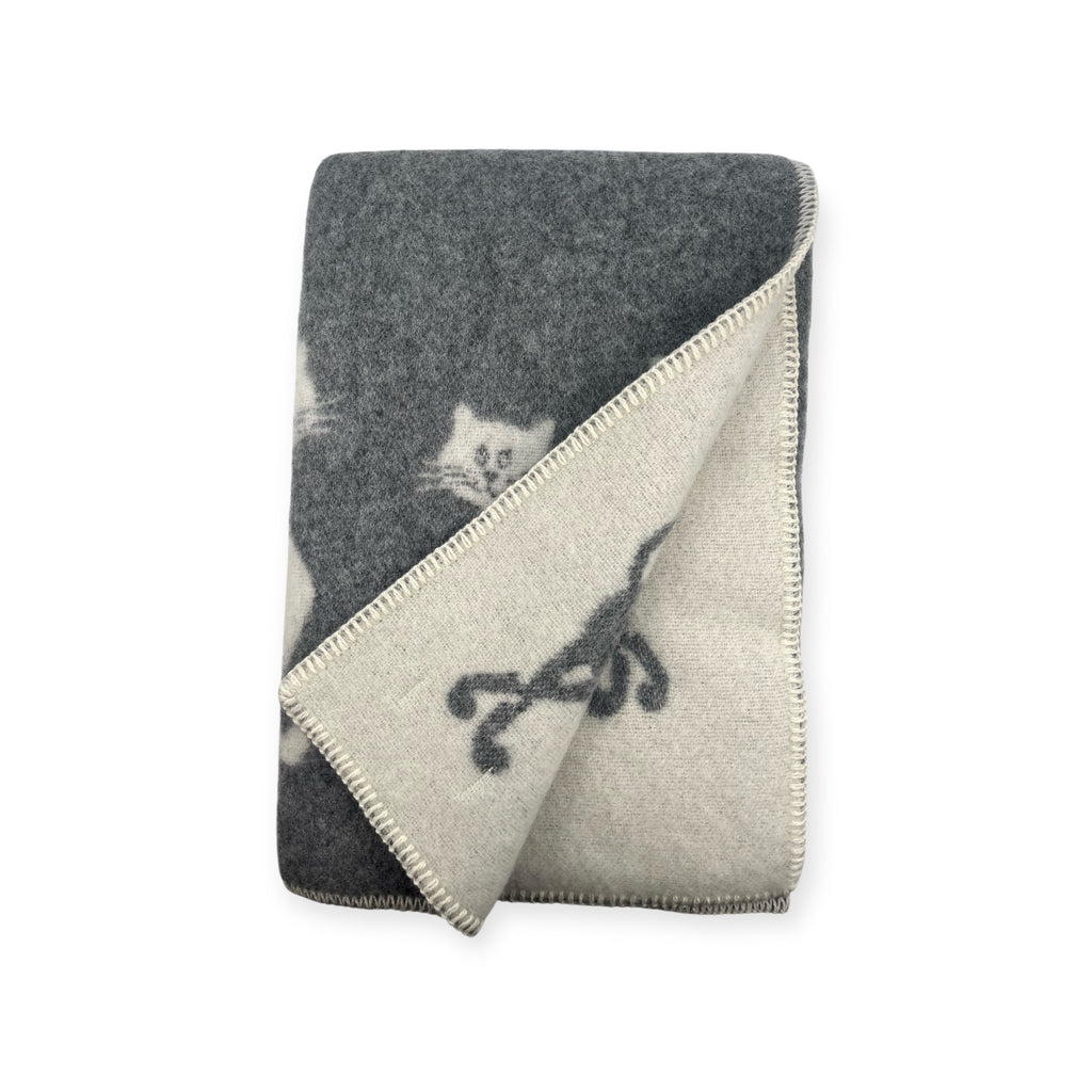 Cat Plaid - 90% Wool / 10% Cotton