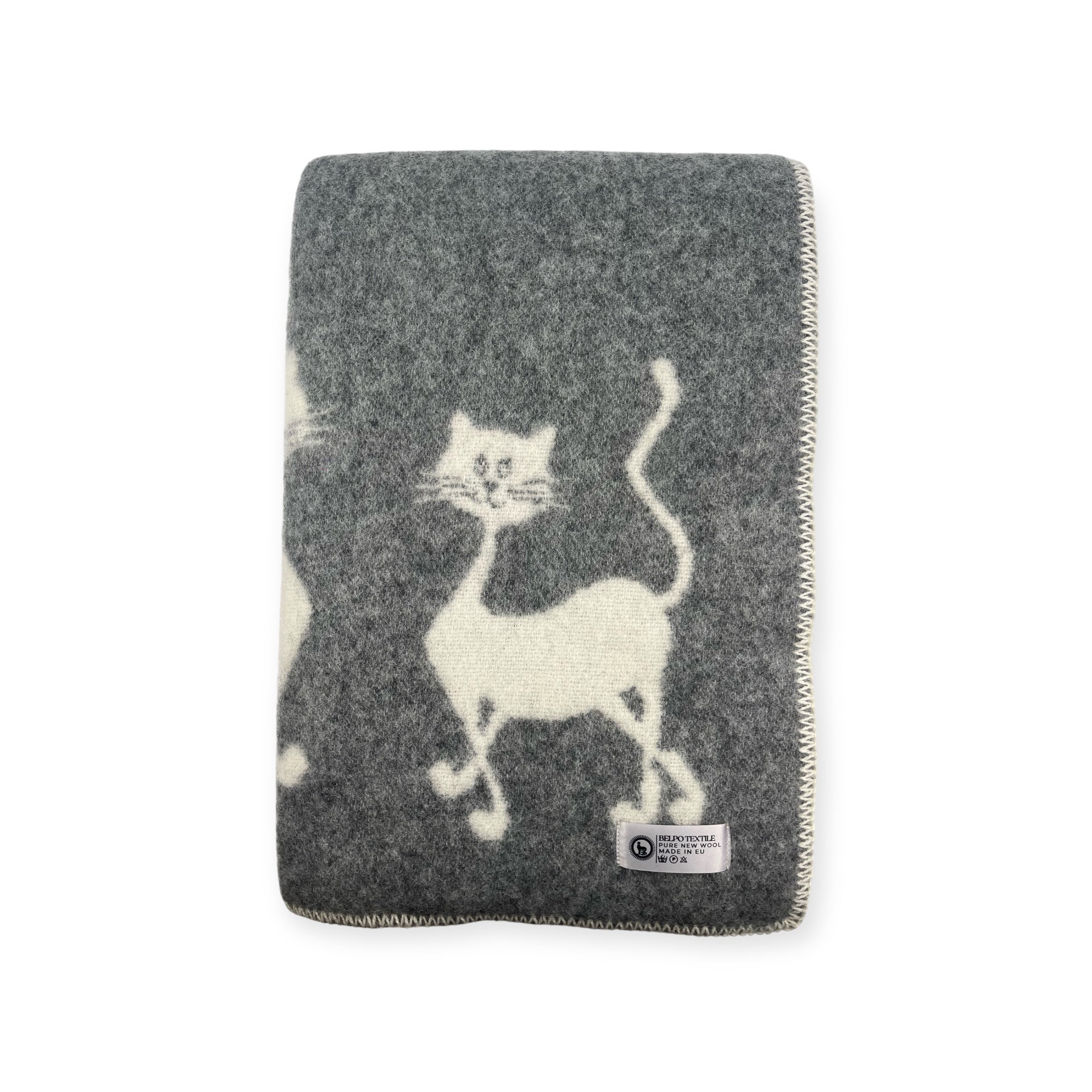 Cat Plaid - 90% Wool / 10% Cotton