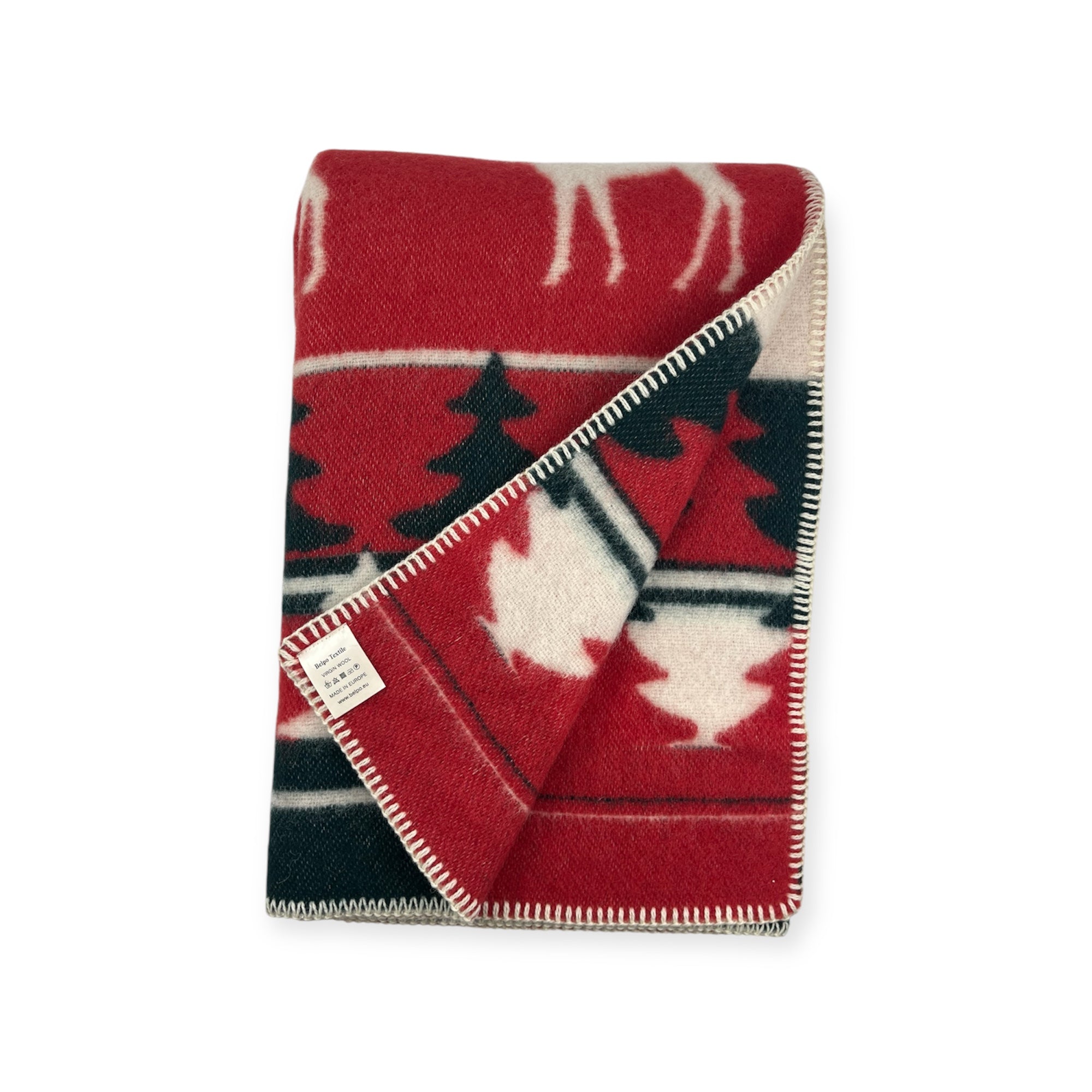 Christmas Plaids - 2-Sided - 90% New Wool / 10% Cotton