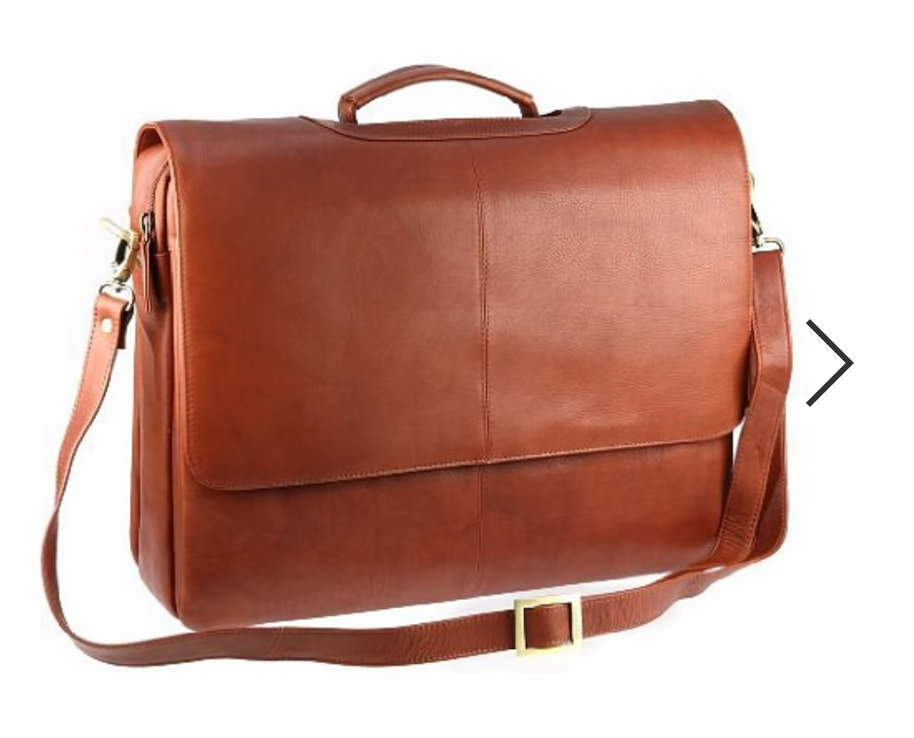 Visconti Leather Bag ALFIE Brown - Shoulder Bag (Large size)