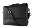 Visconti Leather Bag ALFIE Black - Shoulder Bag (Large size)