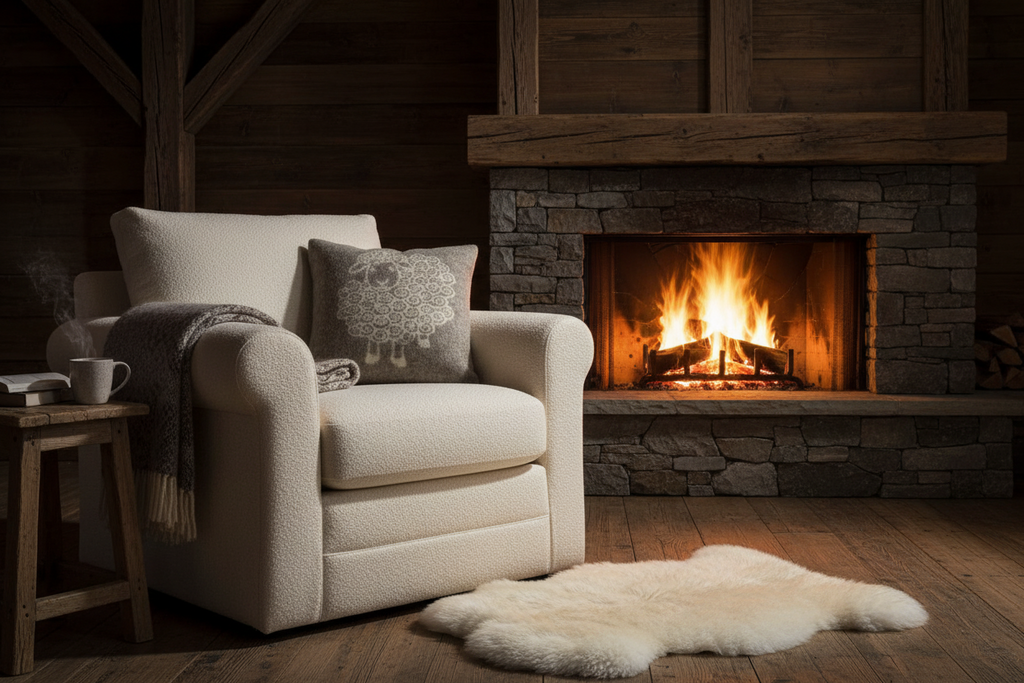 Sheep Cushions - 100% Virgin NZ Wool