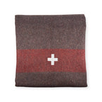 Wool SWISS ARMY Blanket + Leather Strap!