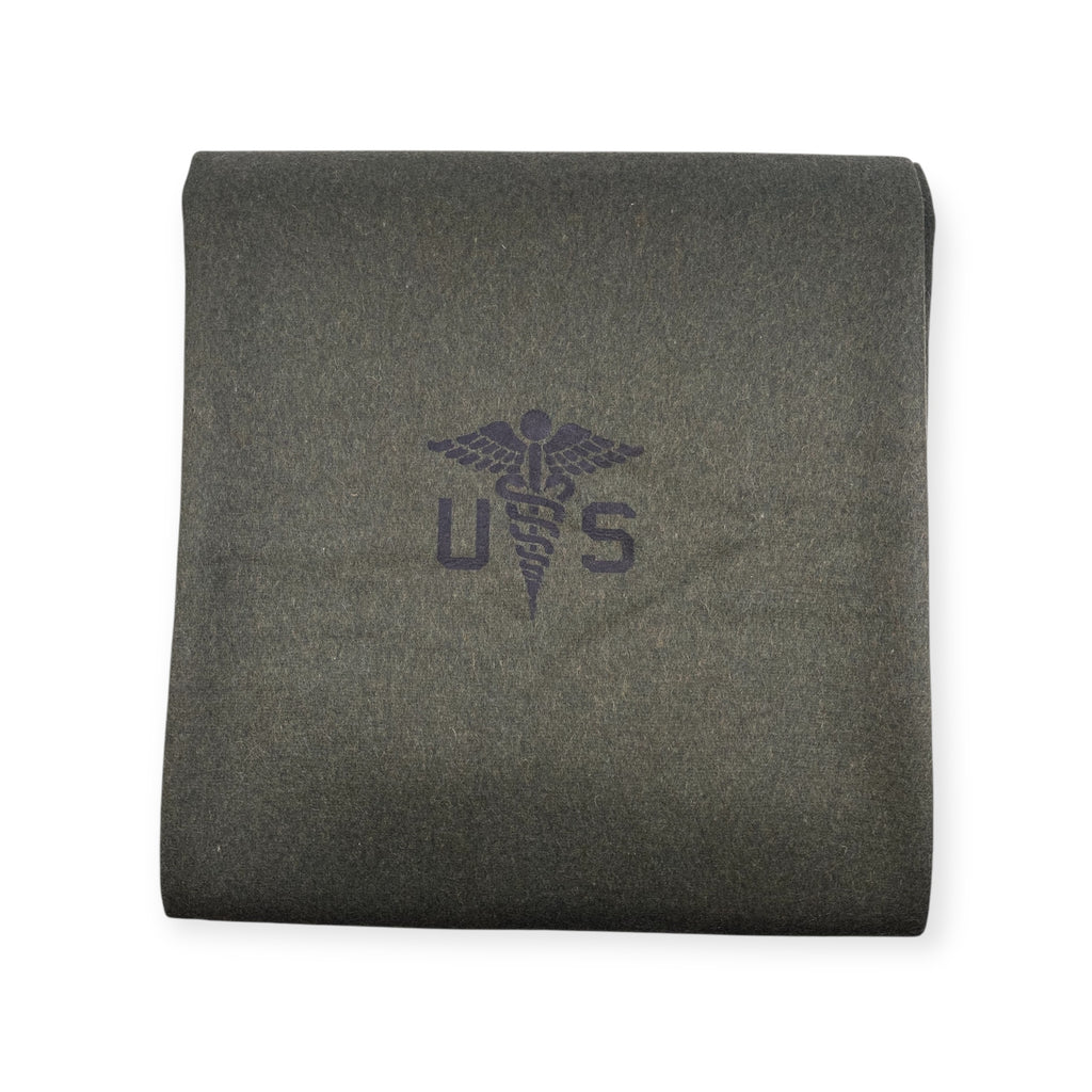 Wool US ARMY Blanket + Leather Strap!