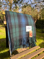 Wool Tartan Plaid - Black Watch