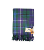 Wool Tartan Plaid - Douglas Blue