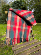 Wool Tartan Plaid - Dark Maple
