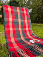 Wool Tartan Plaid - Dark Maple