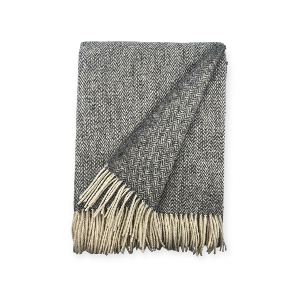 Wool Herringbone Plaids - 100% Virgin wool