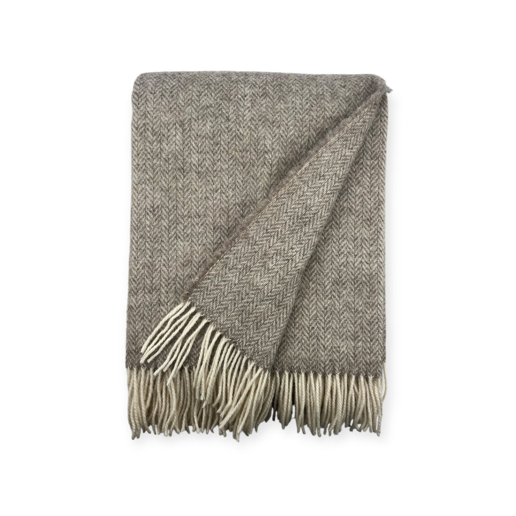 Wool Herringbone Plaids - 100% Virgin wool