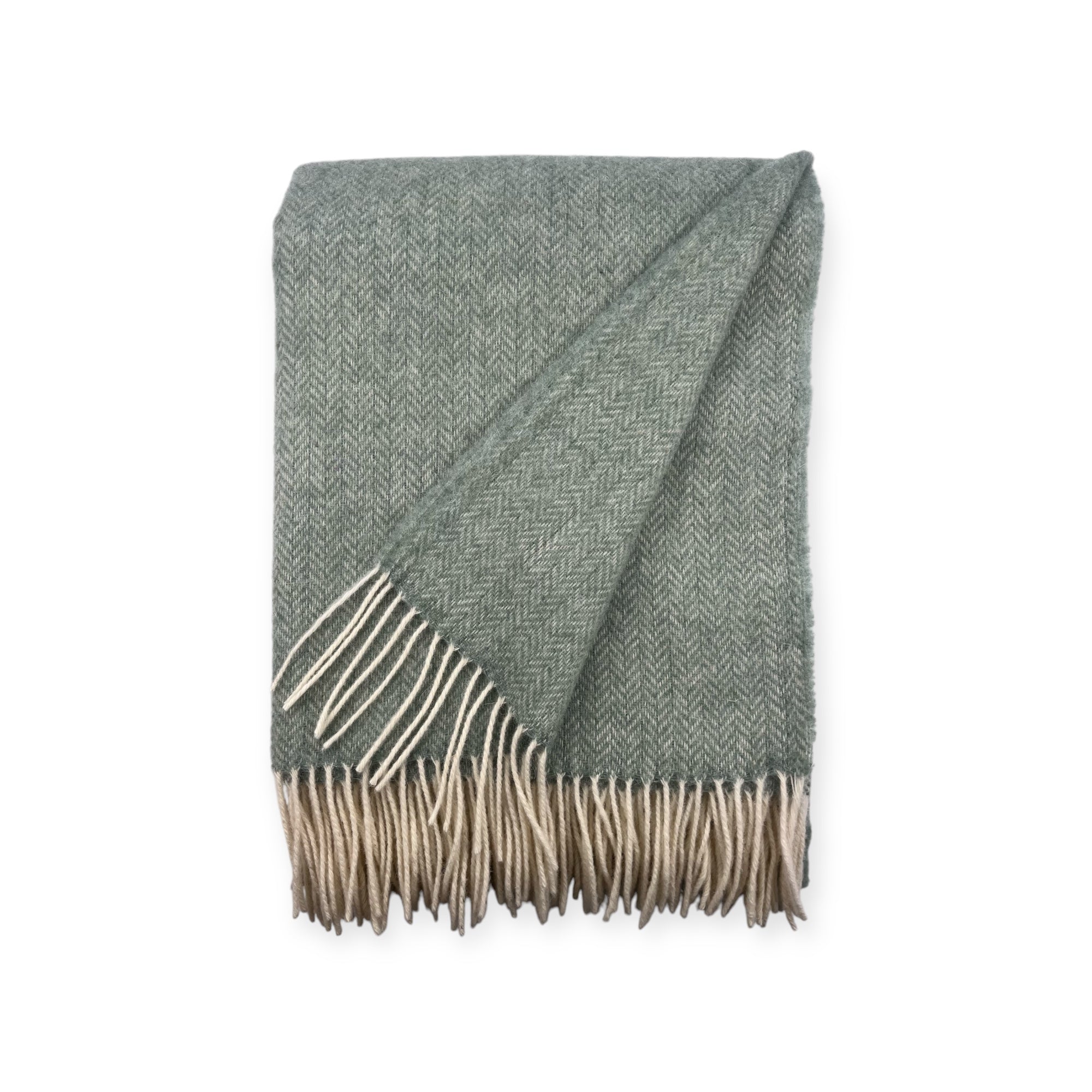 Wool Herringbone Plaids - 100% Virgin wool