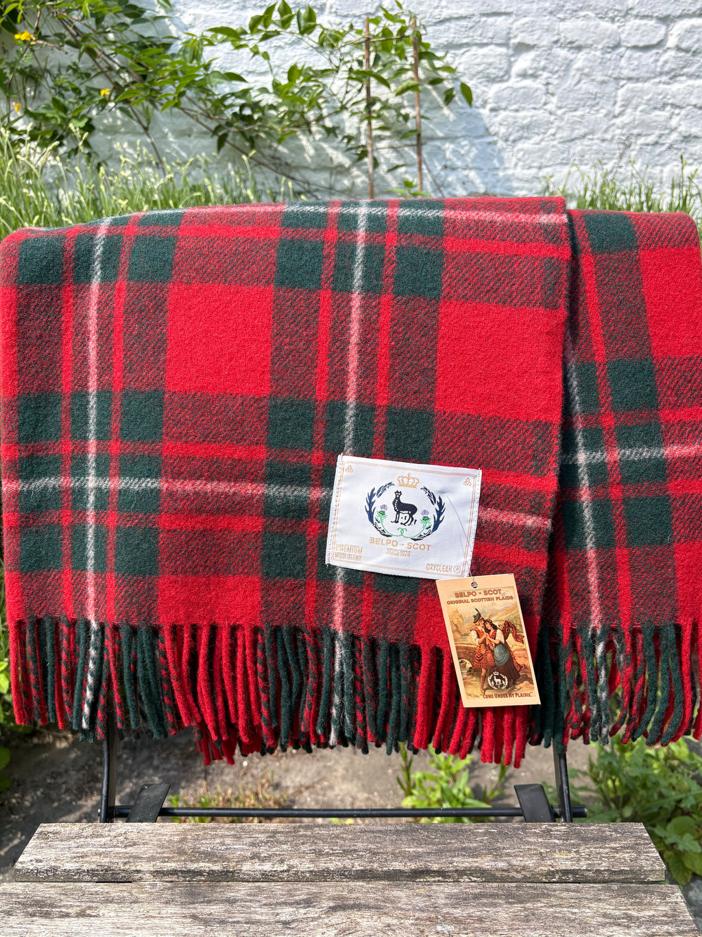 Wool Tartan Plaid - Mac Gregor