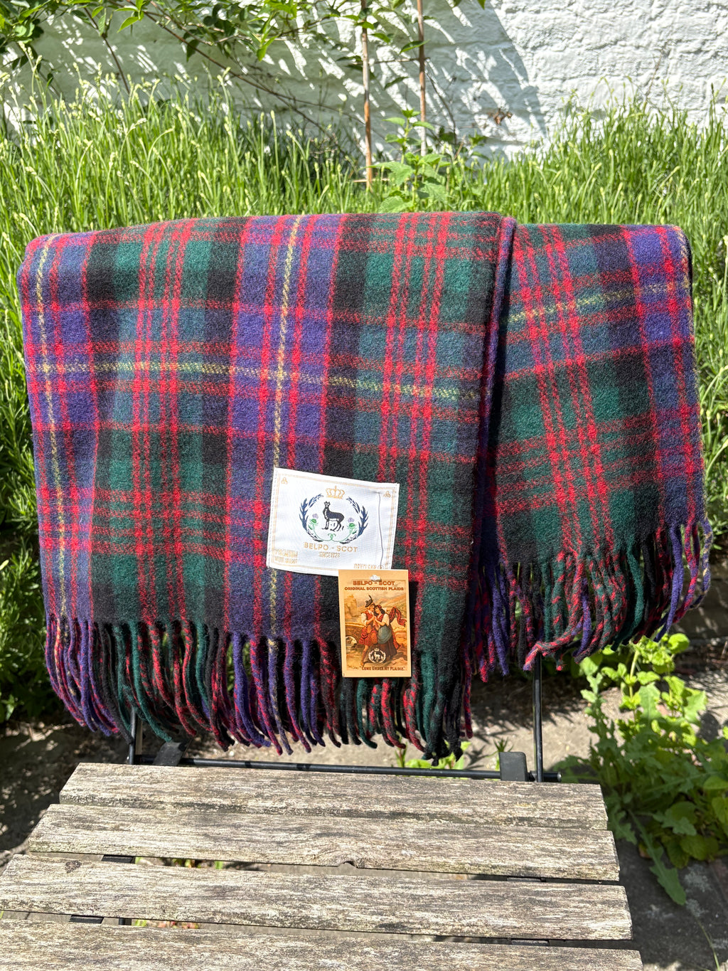 Wool Tartan Plaid - Cameron Of Errachat