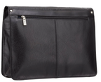 Visconti Leather Bag CARTER Black - Shoulder Bag