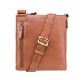 Visconti Leather Bag Taylor Tan - Shoulder Bag
