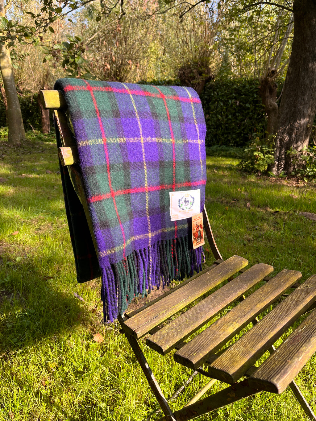 Wool Tartan Plaid - McKenzie