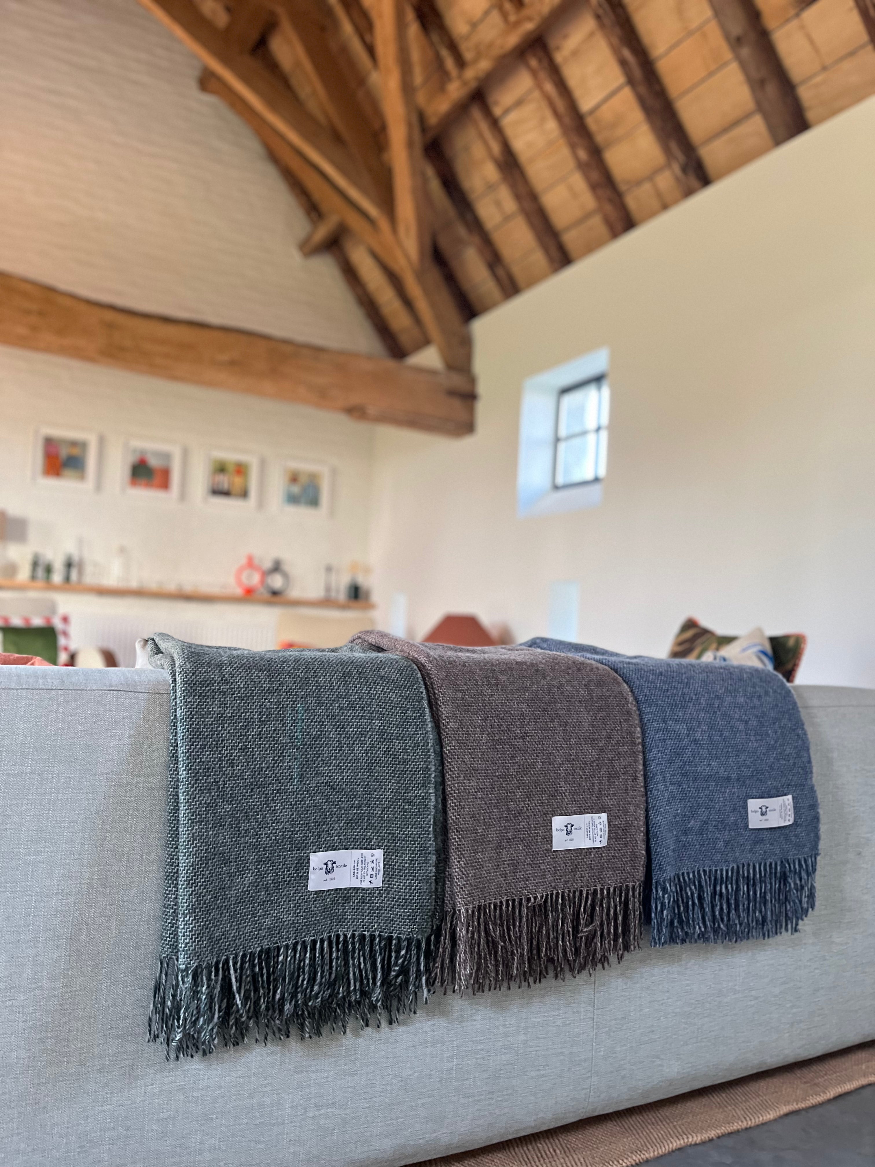 Wool Plaid Norwell - 100% New Wool