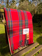 Wool Tartan Plaid - Royal Stewart