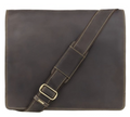 Visconti Leather Bag HARVARD Brown - Shoulder Bag (Large size)