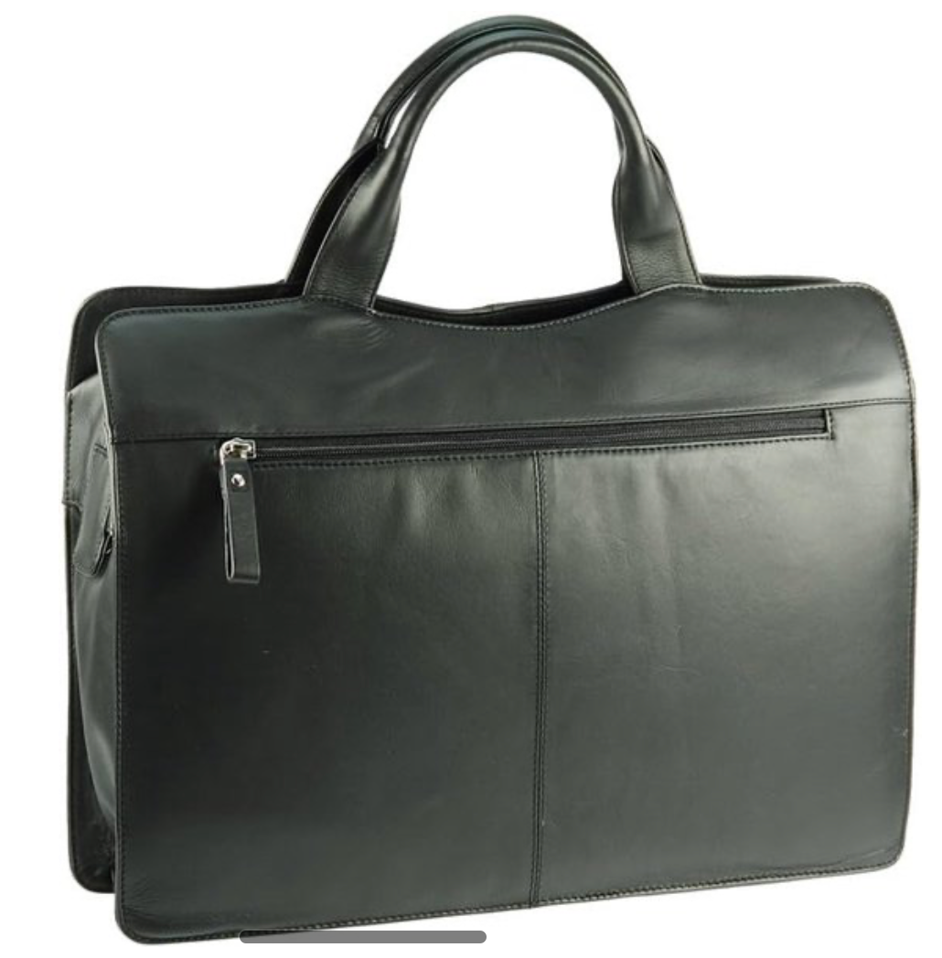Visconti DIAZ Black - Messenger Bag (Large size)