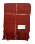 Wool Plaid Square - 100% New Wool