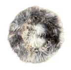 Dog Baskets Grey - Natural Sheepskin