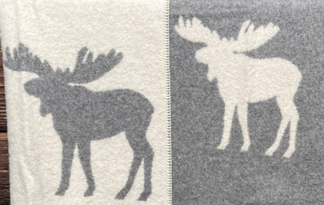 Moose Plaids - 2-Sided - 90% New Wool / 10% Cotton